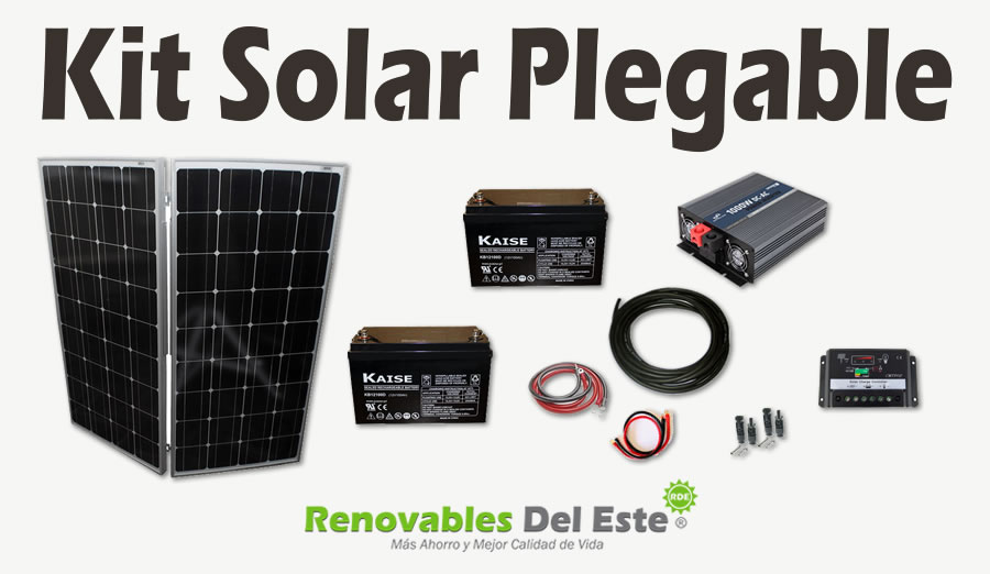 Kit Solar Fotovoltaico Plegable