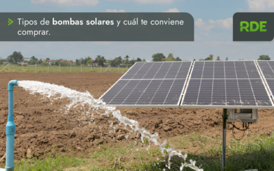 Tipos de bombas solares y cuál te conviene comprar.