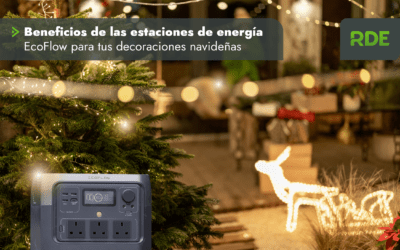 Beneficios de las estaciones de energía EcoFlow para tus decoraciones navideñas.