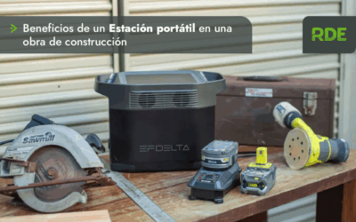 Beneficios de una Estación portátil en una obra de construcción.