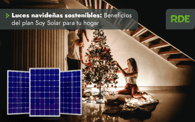 Luces navideñas sostenibles: Beneficios del plan Soy Solar para tu hogar.