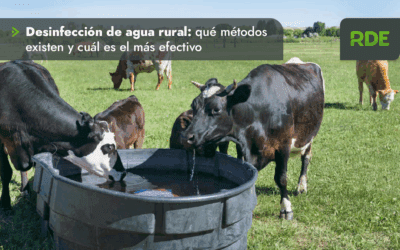 Desinfección de agua rural: qué métodos existen y cuál es el más efectivo.