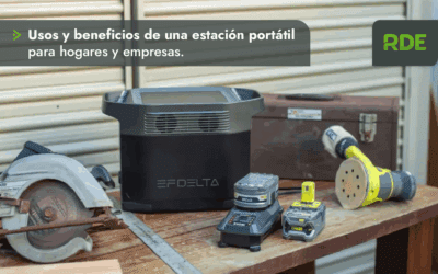 Usos y beneficios de una estación portátil para hogares y empresas.