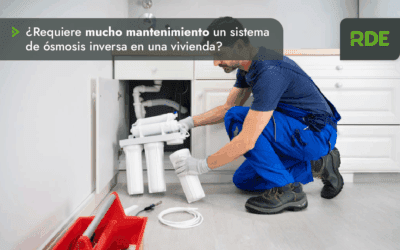 ¿Requiere mucho mantenimiento un sistema de ósmosis inversa en una vivienda?