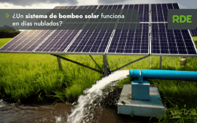 ¿Un sistema de bombeo solar funciona en días nublados?