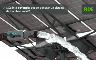 ¿Cuánta potencia puede generar un sistema de bombeo solar?