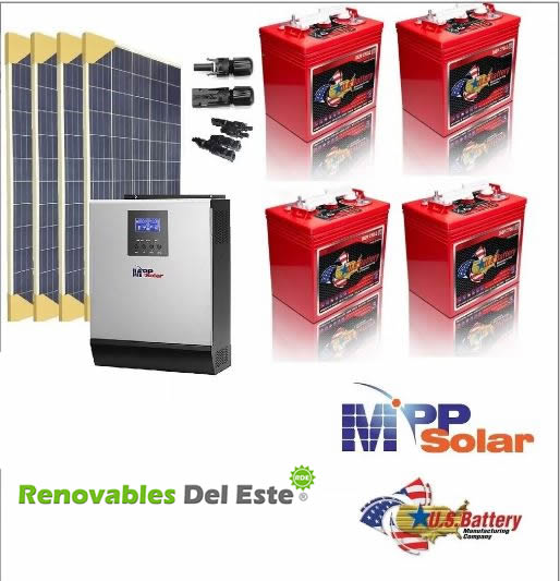 qingfeitai Paneles Solares 4KWh - Panel Solar 12 V 30A Controlador Carga  Solar e inversor Solar - Kit Completo energía Solar para casa cobertizo  Granja Coche RV : : Industria, empresas y ciencia