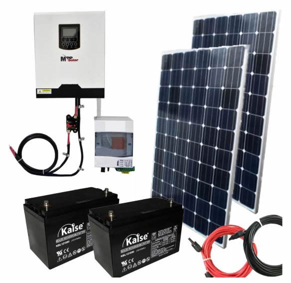 Kit Energía Solar Off Grid LITIO 15000W Incluye instalación completa -  Ingeniería y Soporte Solar