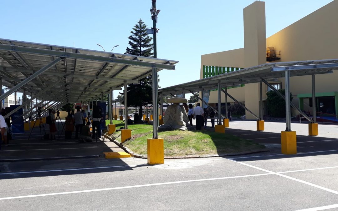 La Inauguración de el Primer Estacionamiento Solar Fotovoltaico Público de Uruguay