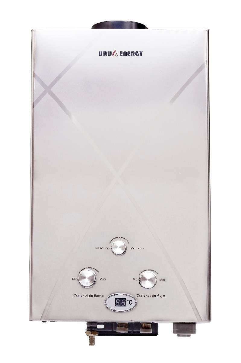 Calentador de agua Mega 6L tiro natural con display — Electroventas